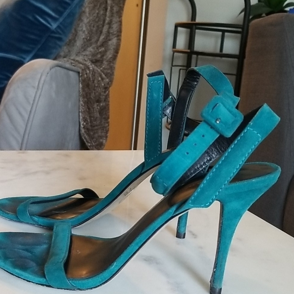Alexander Wang Turquoise Heels - Picture 4 of 9